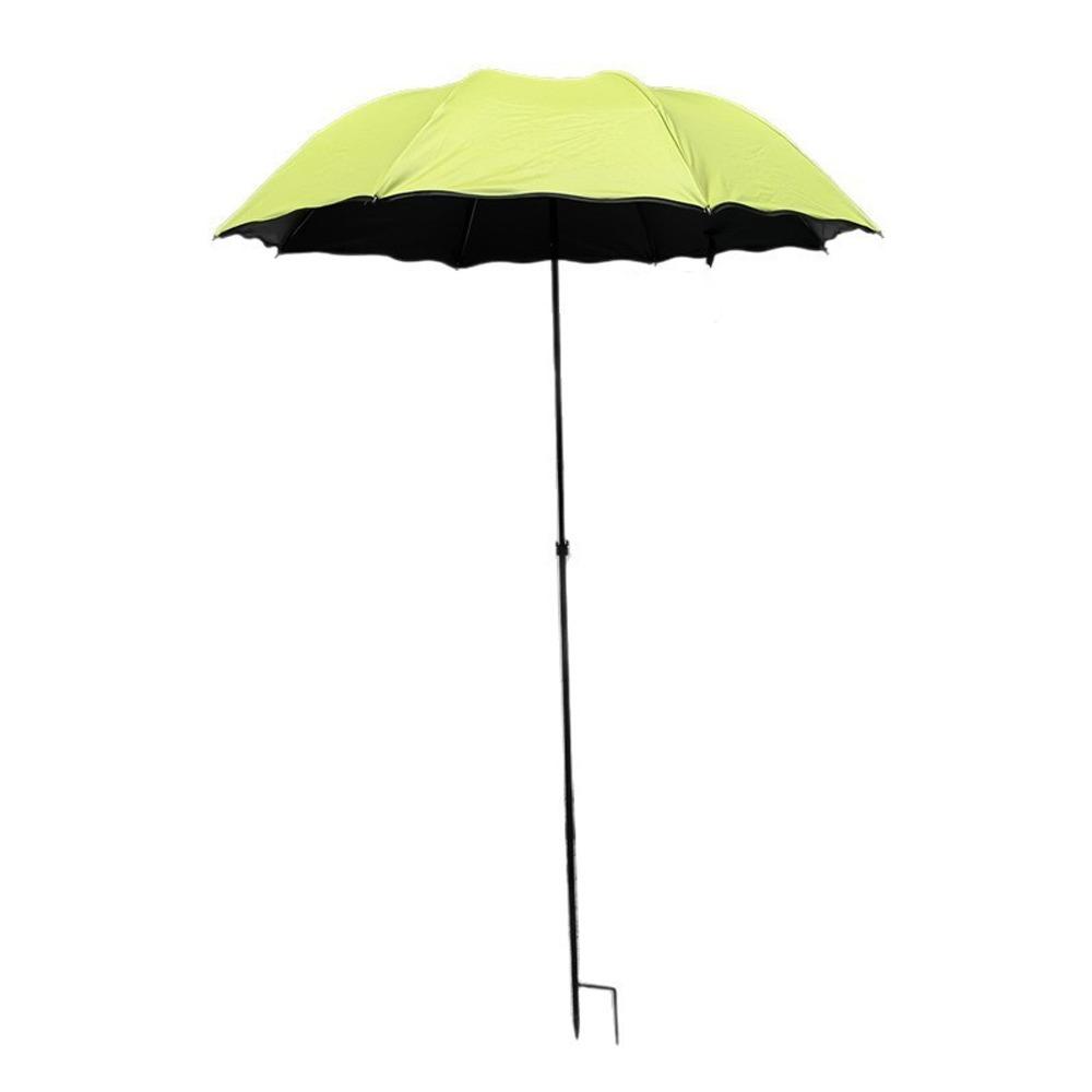 95cm Großer Pflanzen-Sonnenschirm Wetterfestes Tuch Faltbarer Sonnenschirm Garten Sonnenschutz Terrasse Balkon grün