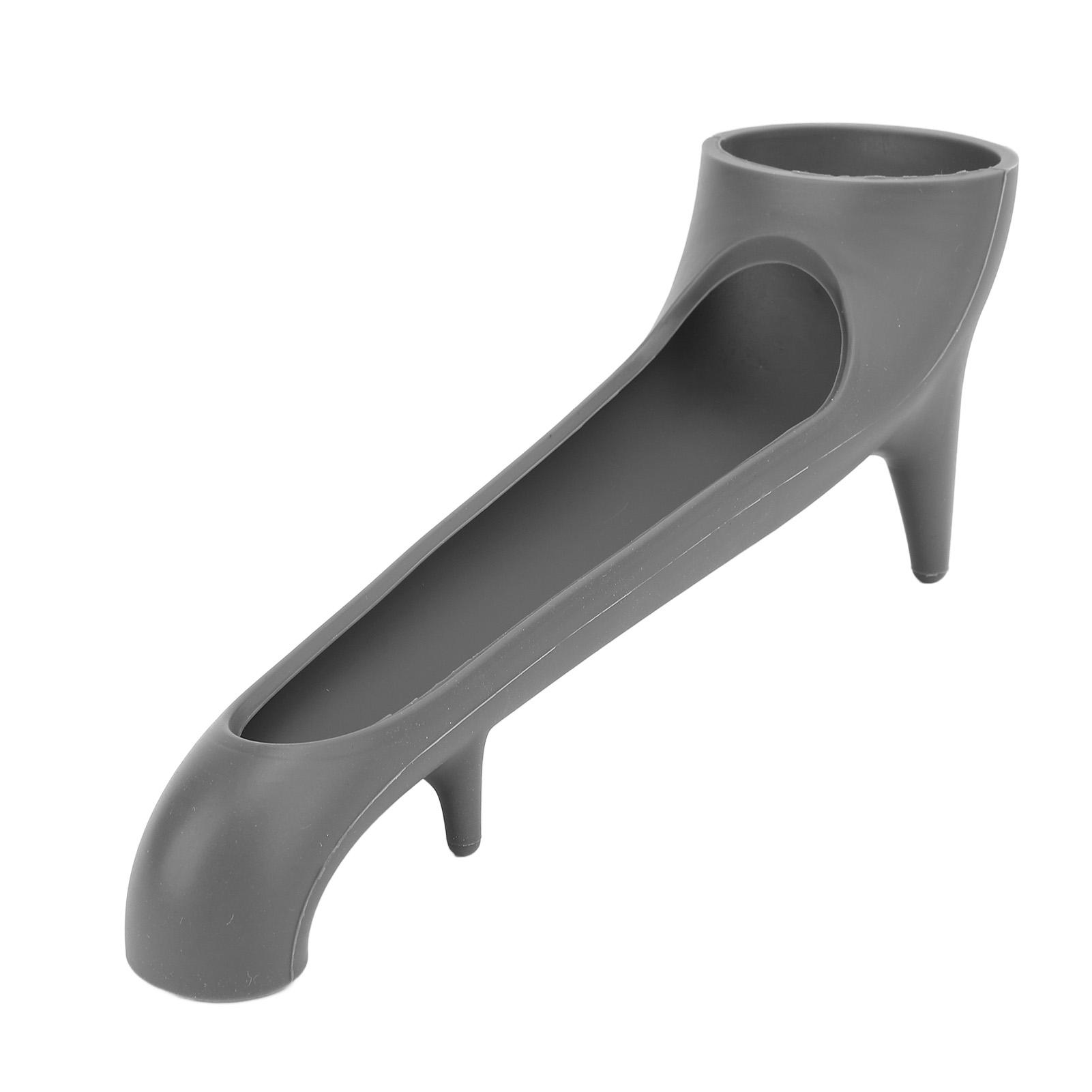 Kaffeemaschine Wasserauslauf Lebensmittelqualität Silikon Wassertank Schnellzugriff Trichter für Kaffeemaschine L(for 6.5-9kg) graue