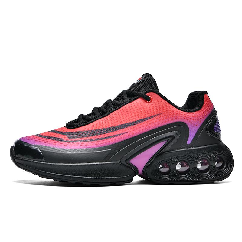 2025 Mode Lässige Herren-Sneaker Rutschfest Luftpolster-Sneaker Outdoor Leicht Atmungsaktive Mesh-Sneaker 39 pink