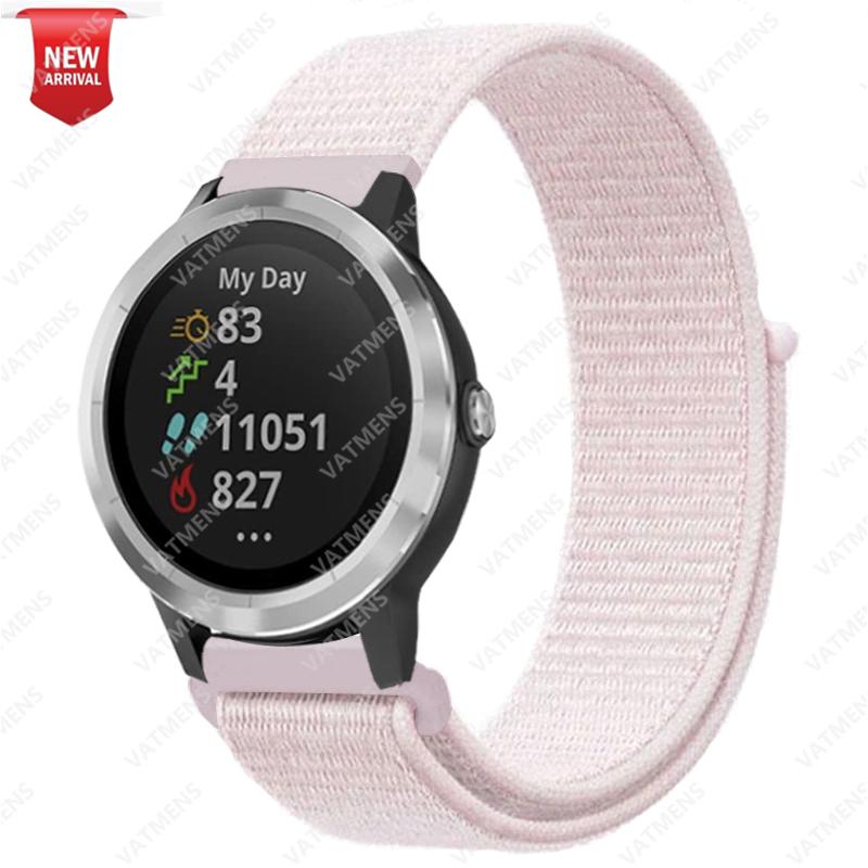 20mm 22mm Nylonarmband für Garmin Venu SQ 2 2s Forerunner 645 Smartwatch-Armband Armband Garmin Vivoactive 3 4 Armband 20mm