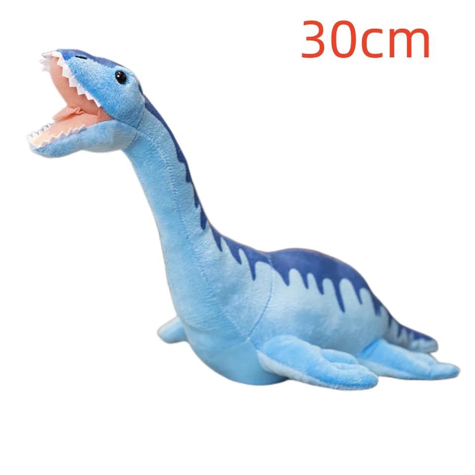 Simulation Dinosaurier Plüschtier Lebensechter Triceratops Ankylosaurus Stegosaurus Serpentin Drache Plüschtiere Puppe Cartoon Weich Kinderspielzeug