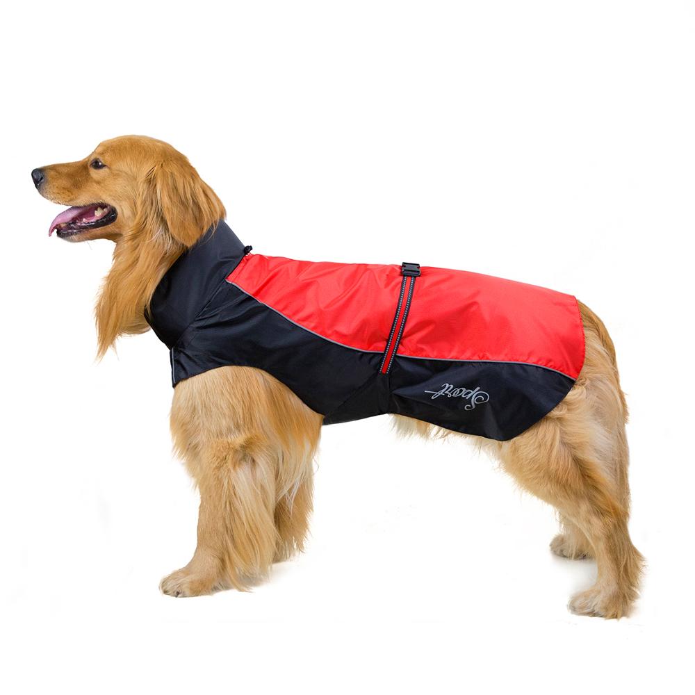 Haustier Hund Regenmantel Wasserdichte Jacken Atmungsaktiver Sturmregenmantel für Große Hunde Katzen Bekleidung Kleidung Haustierbedarf 7XL 8XL 9XL S