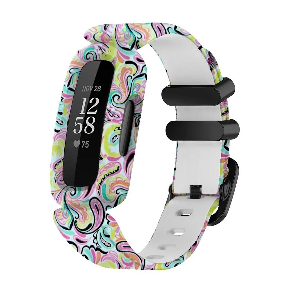 Neues Armband Silikonarmband für Fitbit Ace 3/inspire 2 Smartwatch Armband Ersatz Kinder Armband Uhrenarmbänder For fitbit ace3
