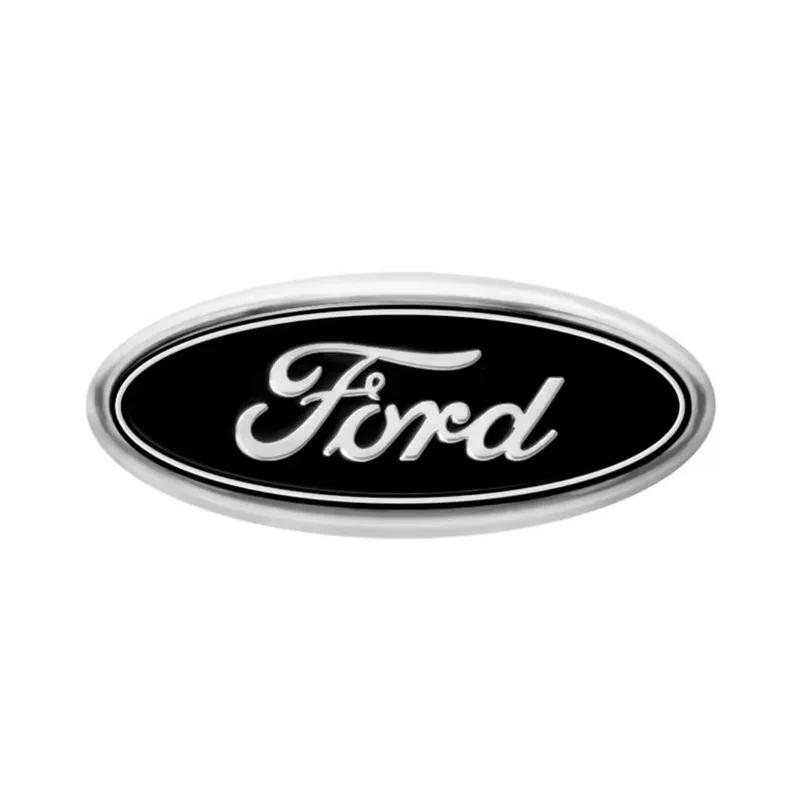 Autoaufkleber Auto Lenkrad Emblem Aufkleber Abzeichen Für Ford Focus 2 Mk3 F150 Mondeo Max Fusion Ranger Escort Explorer KugaTaurus 58x22MM