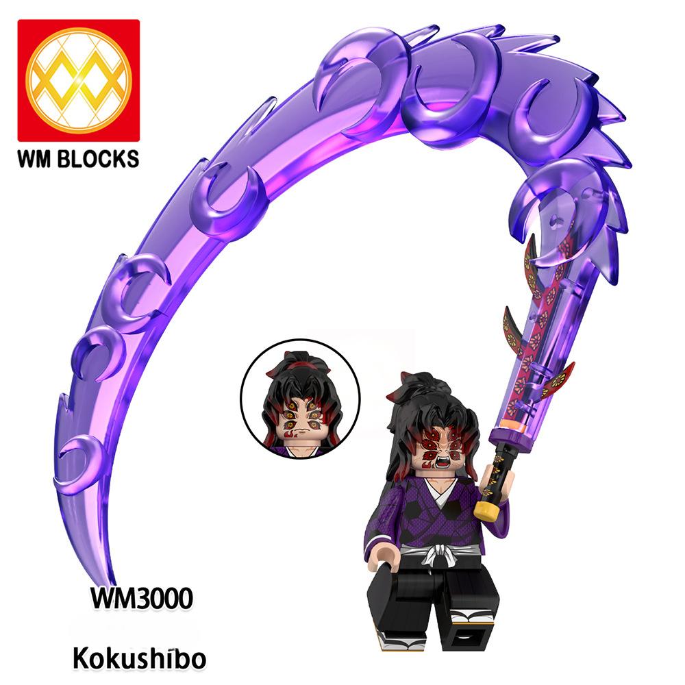 Animes Mini Bausteine Actionfiguren Baustein Puppen Comic Zusammenbau Zusammenbau Spielzeug für Kinder WM6218