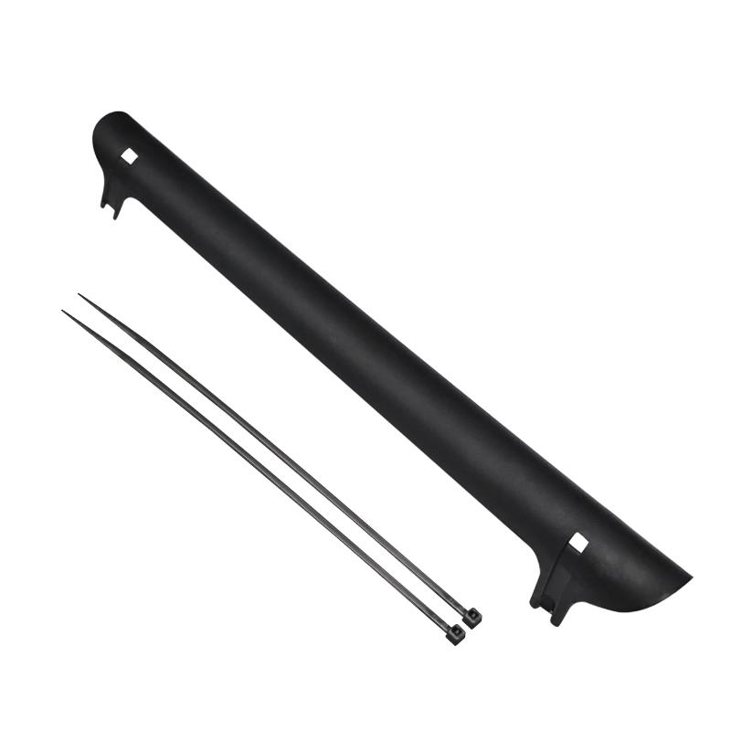 Fahrradkettenschutz, Rahmenschutz, bunt, Kunststoff, MTB-Fahrrad, Hinterradgabel, Kettenstrebenschutz, Fahrradzubehör, Reitteile schwarz