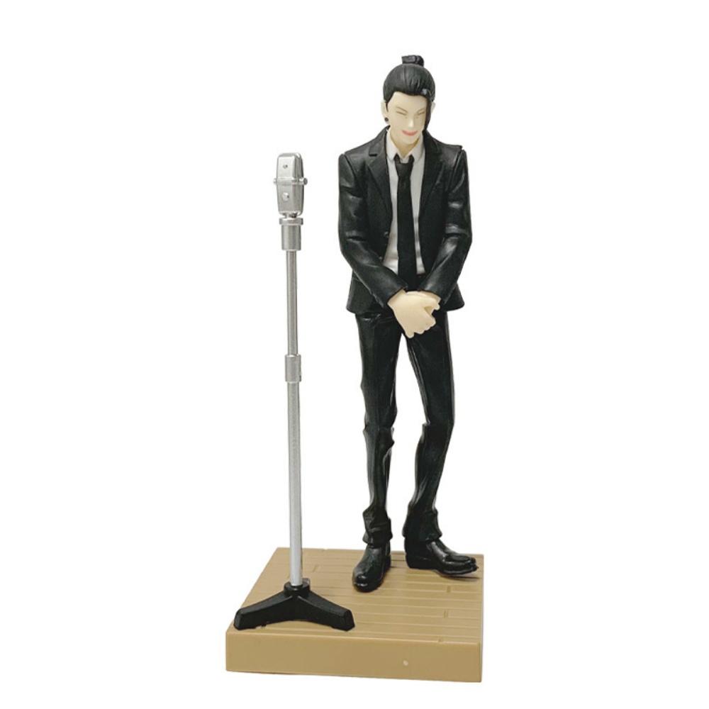 17cm Anime-Modell Jujutsu Kaisen Diorama Satoru Gojo Suguru Geto Anzug-Version Spezielle Actionfigur Modell Spielzeug für Geburtstagsgeschenk grün