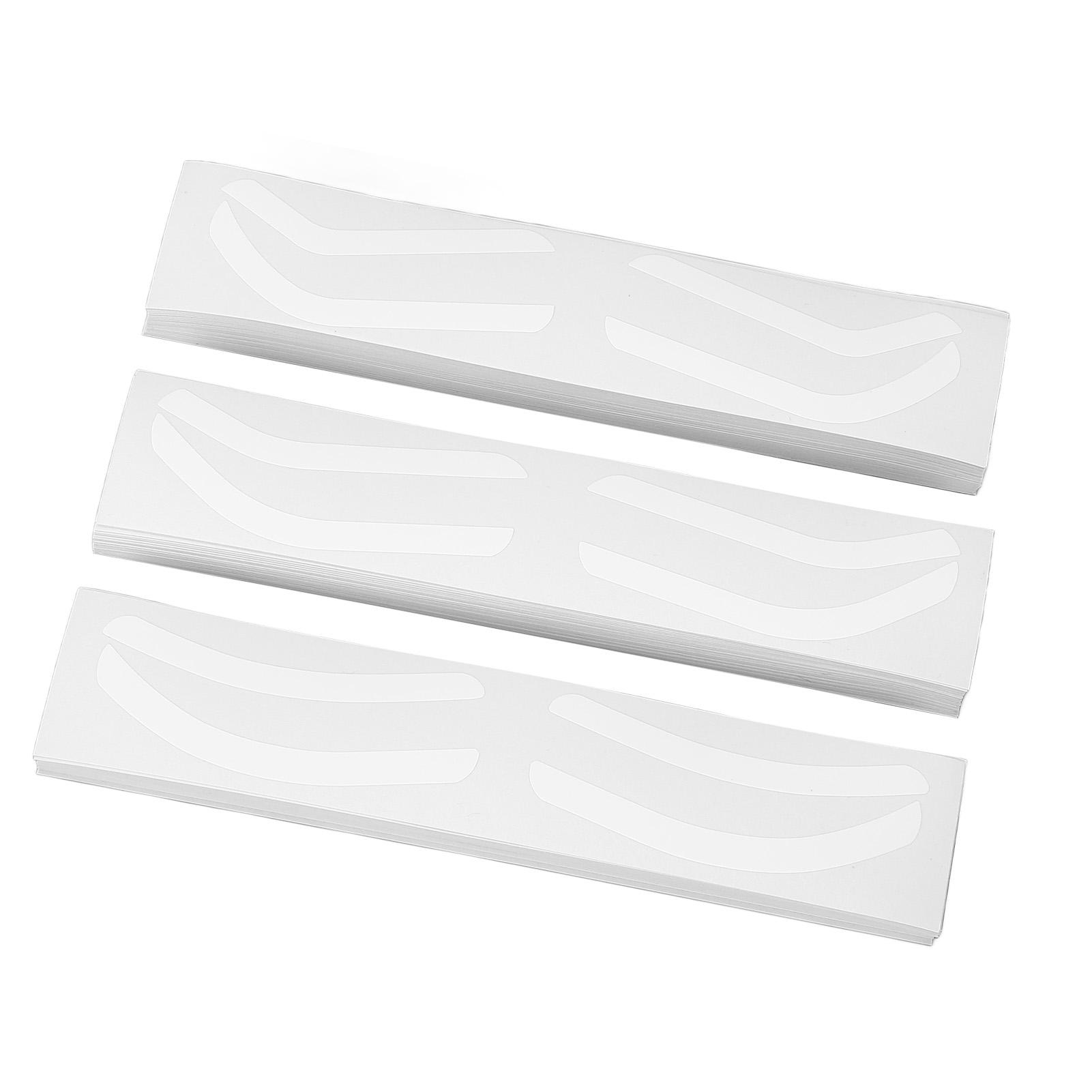 150 Blatt Augenbrauen Airbrush Aufkleber Schablone Einweg Augenbrauen Formvorlage Augenbrauenfarbe