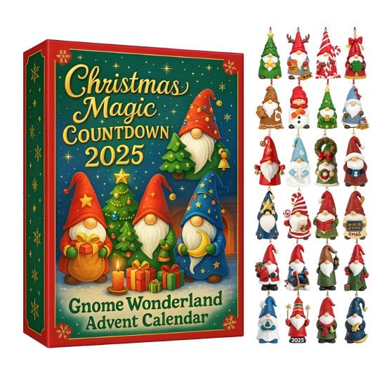 Wichtel Adventskalender 2025 24-Tage Adventskalender mit 24 Wichteln