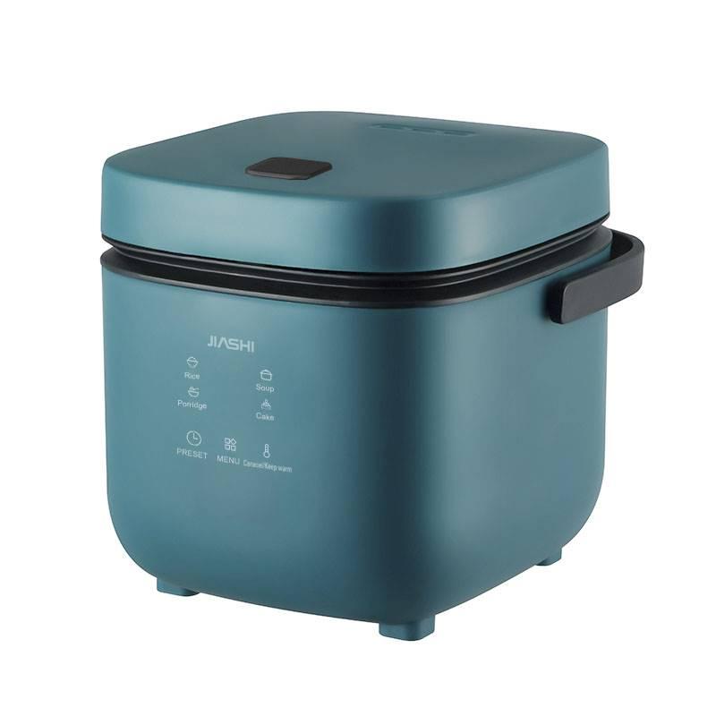 Mini-Reiskocher, automatischer elektrischer Haushaltsküchen-Kochautomat, Speisenwärmer, Dampfgarer, 1,2 l, kleiner Reiskocher 220V