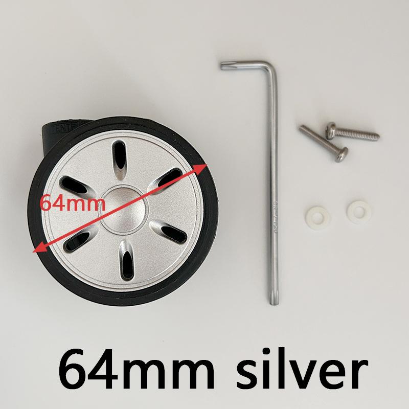 1 Stück Gepäckräder für Rimowa Koffer Zubehör Ersatz Belastbare Leise Rollen Universalradbasis Trolleykoffer
