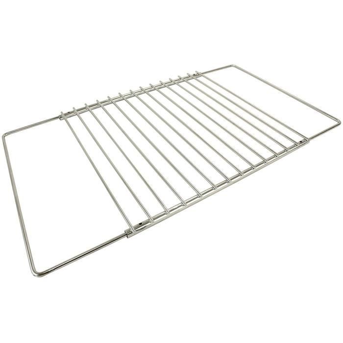 Universelle verchromte verstellbare Grillplatte für Backofen,1