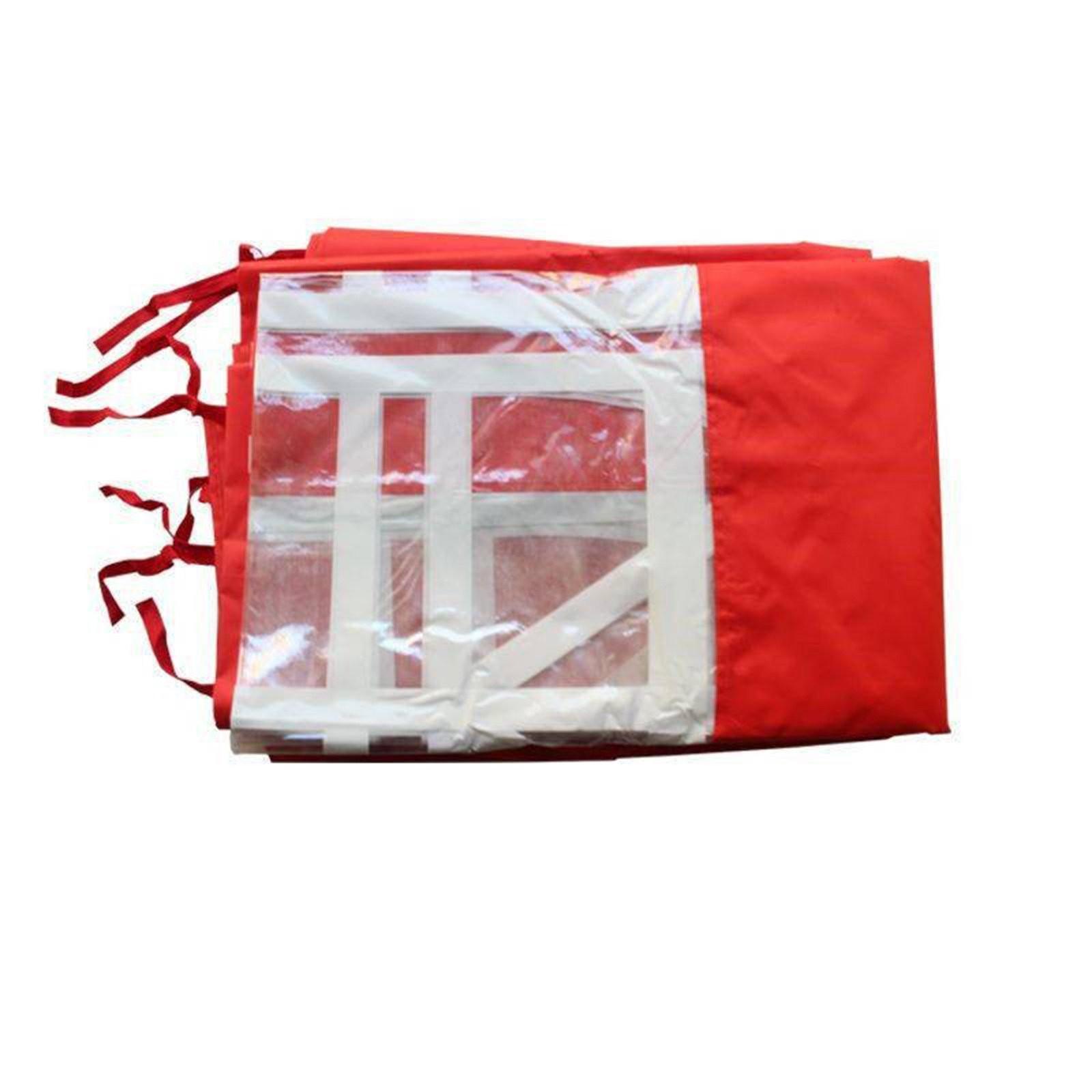 Neue Tragbare Zelt Abdeckung Oberfläche Ersatz Hochzeit Party Zelt Baldachin Abdeckung Regendicht Wasserdichte Oxford Tuch Garten 3M rot