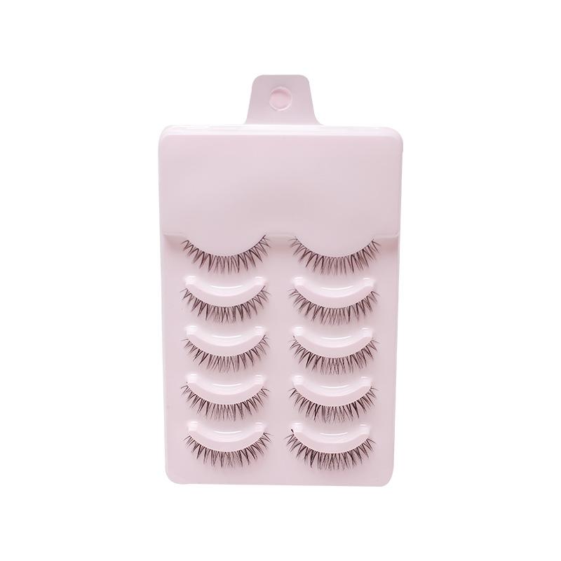 Neue Manga-Wimpern, weiche, natürliche Wimpern, dicke falsche Wimpern, Manga-Wimpern, tägliche Dating-Make-up-Wimpern, Wispy-Wimpern