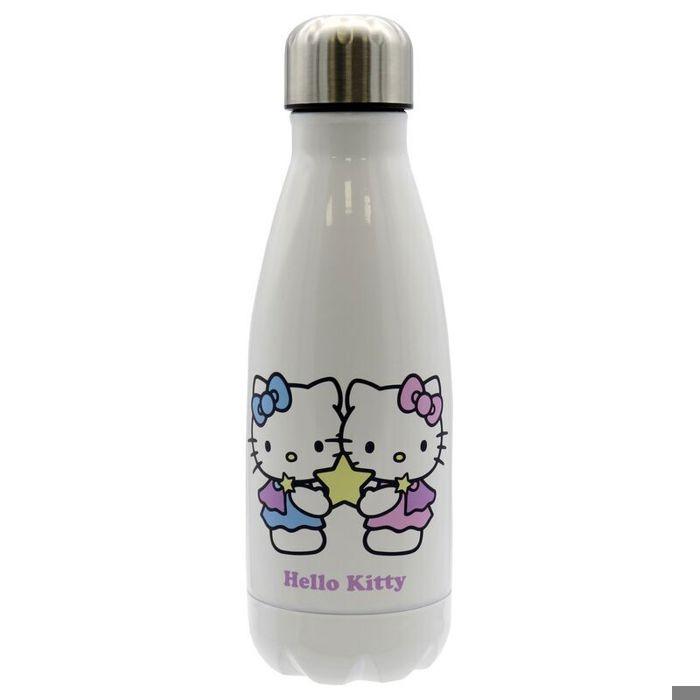 Flasche - Cyp Brands - Hello Kitty - Edelstahl - 550ml - Multisport weiß