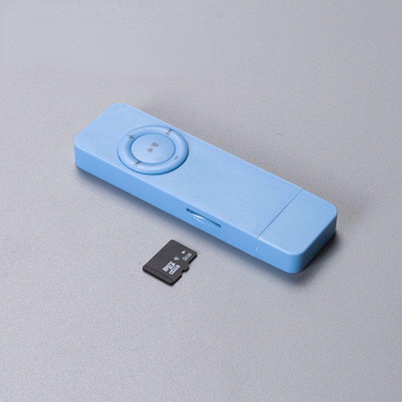 Erschwinglicher tragbarer Mini-MP3-Musikplayer für Studenten MP3+16GB Card