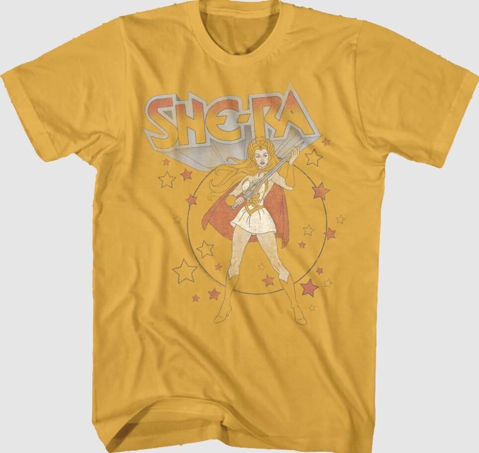 Sternen-She-Ra Masters of the Universe T-Shirt Vintage Nachdruck Größe S-4XL Geschenk Unisex T-Shirt L
