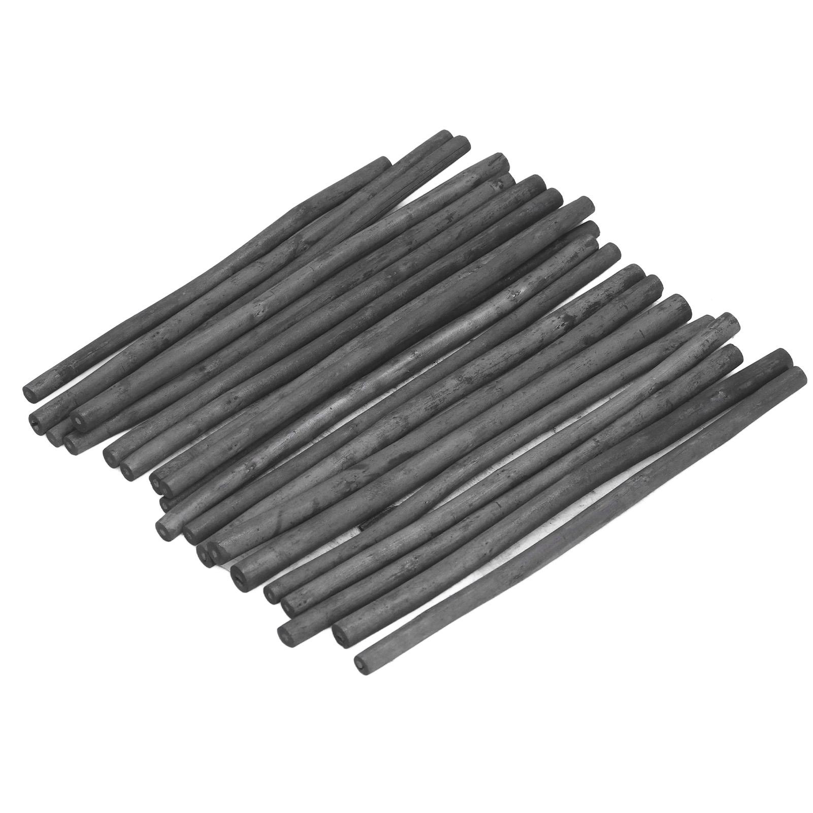 20 Stück Holzkohle-Stifte zum Schreiben und Zeichnen, glatt, exquisite Verpackung, weiche Holzkohle-Stifte zum Skizzieren und für künstlerische Kreationen