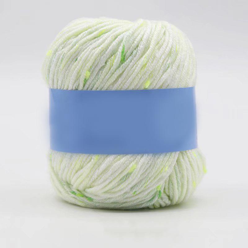 50g/Rolle Strickgarn Gestrickt Häkeln DIY Basteln Farbpunkte Handarbeit Für Pullover Mütze Schal