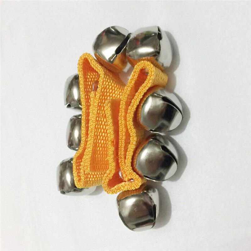 Baby-Musical-Rasseln Spielzeug Säugling Hand Handgelenk Glocke Jingles Schütteln Fuß Rasseln Mobile Newbron Spielzeug Percussion Frühes pädagogisches Spielzeug gelb