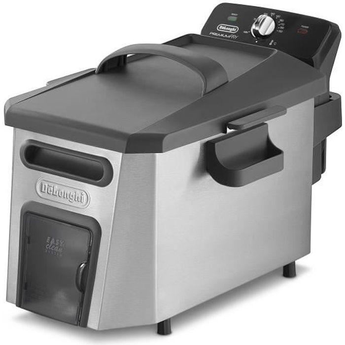 DELONGHI F44510CZ FamilyFry halbprofessionelle elektrische Fritteuse – Edelstahl