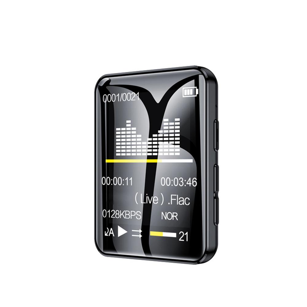 MP3-Player Bluetooth 5.0 Vollbild-Walkman Tragbarer Sportmusik-Player MP4-Video-Player FM-E-Book-Recorder MP3 4GB(No bluetooth)