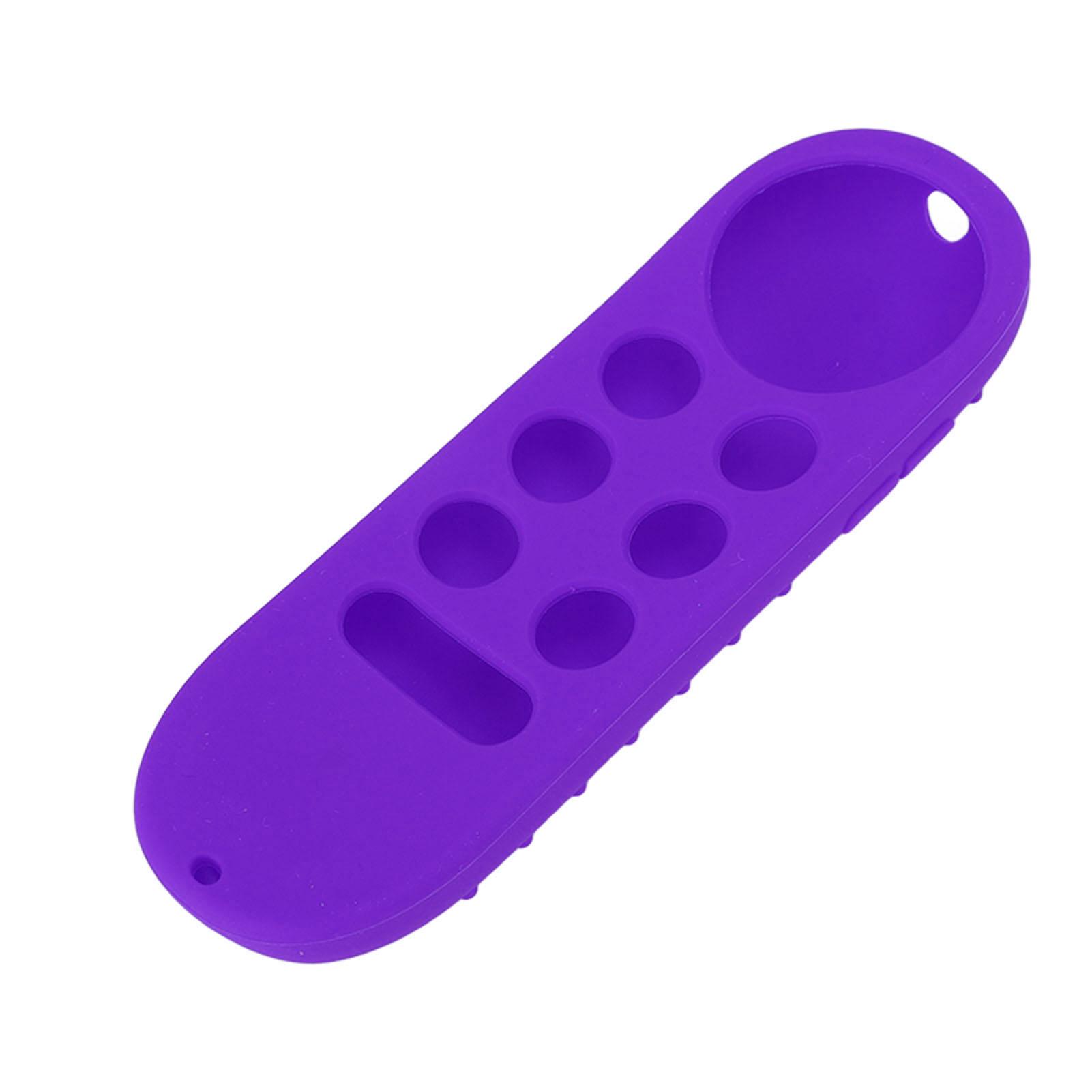 Schutzhülle für Fernbedienung Silikonhülle für Chromecast mit Google TV Fernbedienung Purple suit