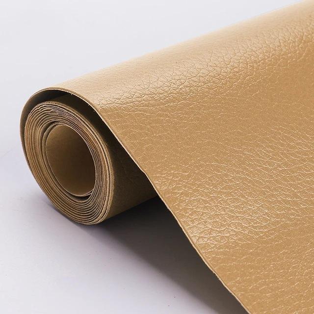 Selbstklebender Leder-Reparatur-Aufkleber für Autositz, Sofa, Zuhause, Leder-Reparatur, Farbreparatur-Patch, Leder-Zubehör 25*30cm khaki