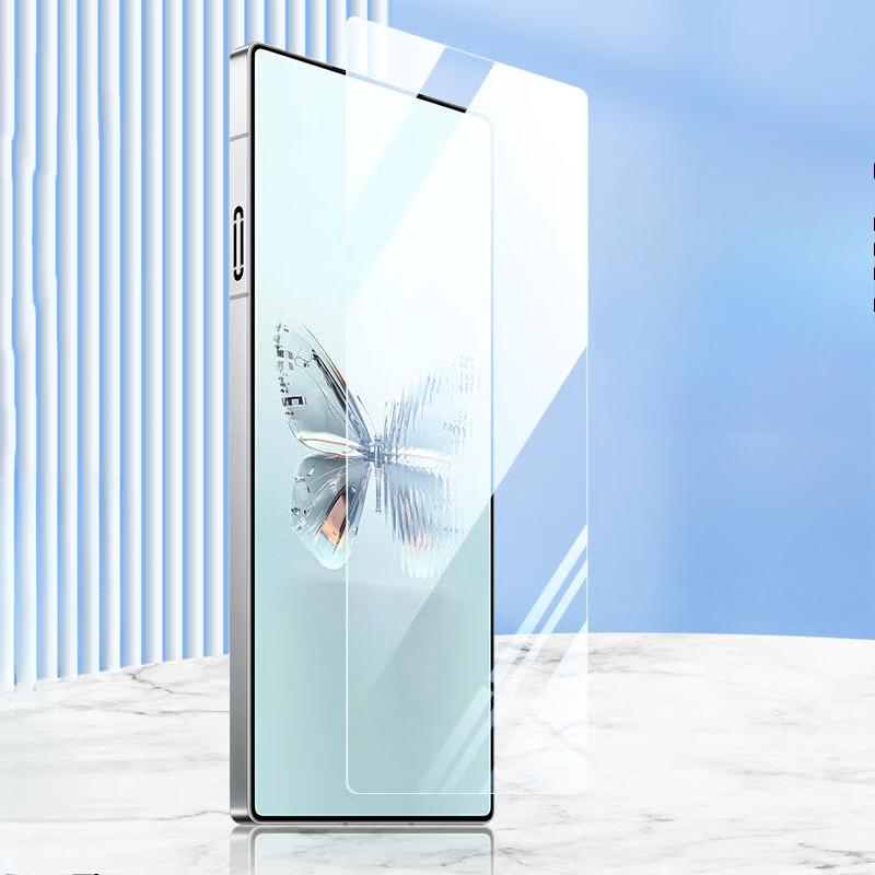 HD Gehärtetem Glas für ZTE Nubia Red Magic 10 Pro + Klar Screen Protector für Red Magic10 10Pro + 10proplus 2,5 D Schutz Film Red Magic 10 Pro reinfarbig