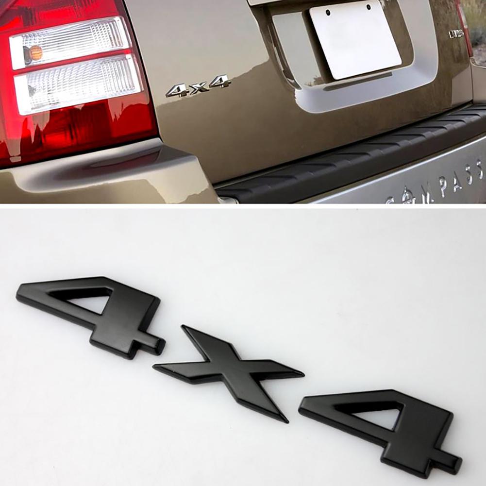 Stilvolles 3D 4X4 Auto Auto Logo Emblem Abzeichen Aufkleber LKW Auto Motor Auto Aufkleber Abziehbilder