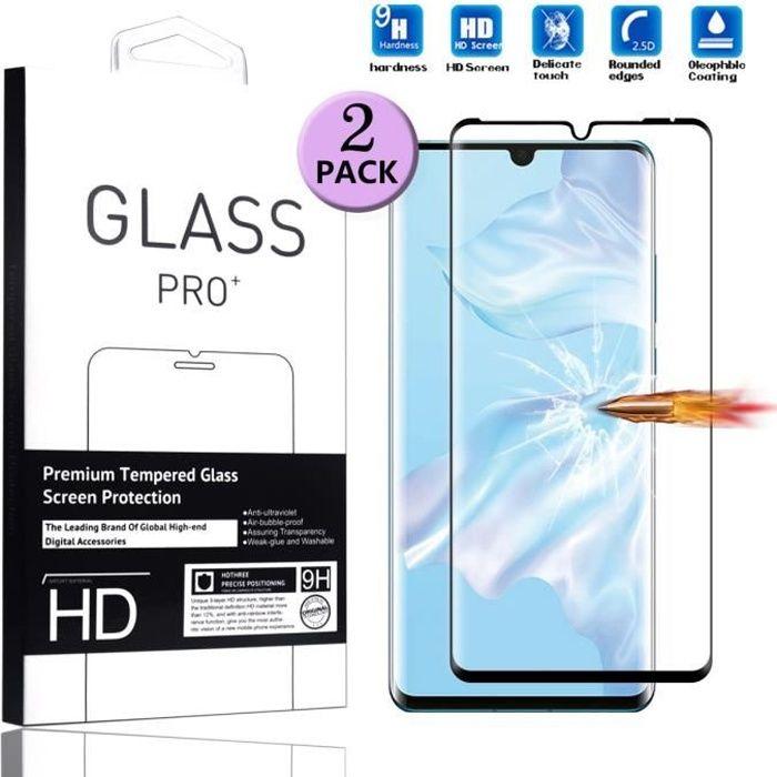 Displayschutzfolie - Huawei - P30 Pro - Gehärtetes Glas - 2 Stück - Vollständiger Schutz