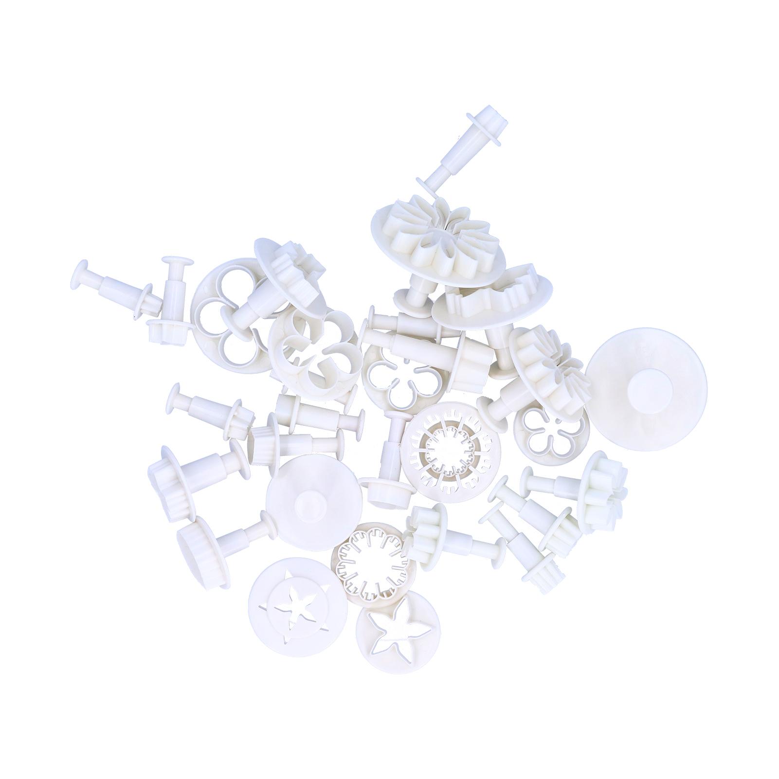 33 STÜCKE/Set Fondant Kuchenformen Kekse Ausstecherform Backzubehör DIY Werkzeuge