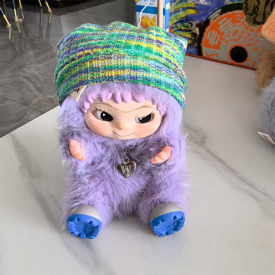 Neue Wakuku Flauschige Beliebte Lustige Party Blind Box Entzückende Wakuku Actionfigur Mystery Box Niedliche Puppe Tasche Anhänger Puppe Überraschungstasche Geschenk white