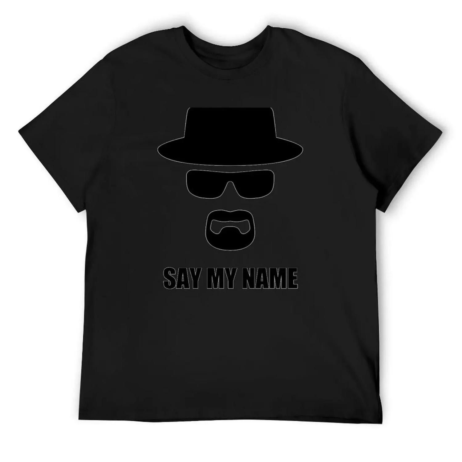 Breaking Bad Sag meinen Namen 1 T-Shirt Anime t-shirt Lustiges t-shirt Luxus Mann Herren t-shirt S schwarz