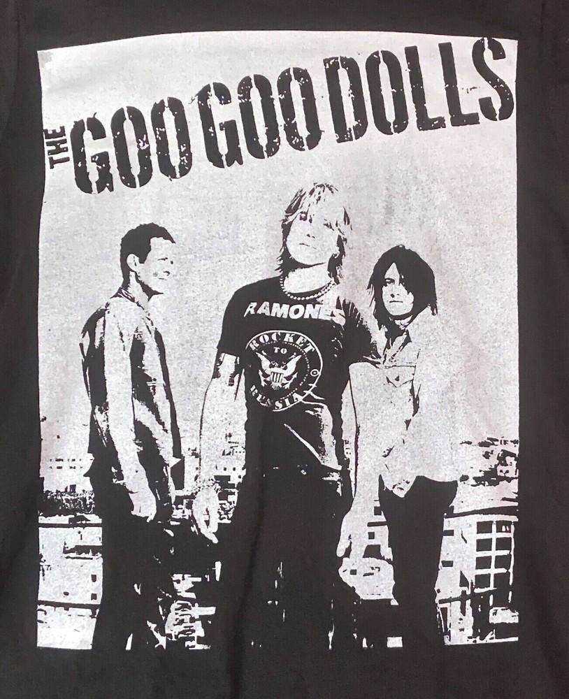 Goo Goo Dolls T-Shirt Punk T-Shirt Rock T-Shirt Herren Klein Konzert T-Shirt Unisex T-Shirt L