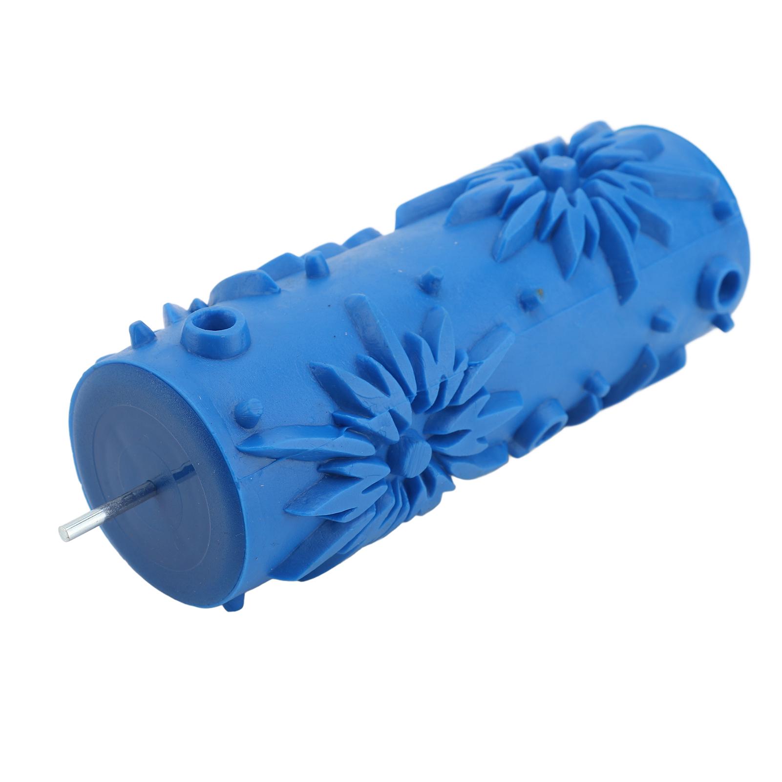 Textur Roller Werkzeug Waschbar Wiederverwendbare Gummi Dekorative Kunst Textur Roller Hülse für Malerei 101Y 103Y