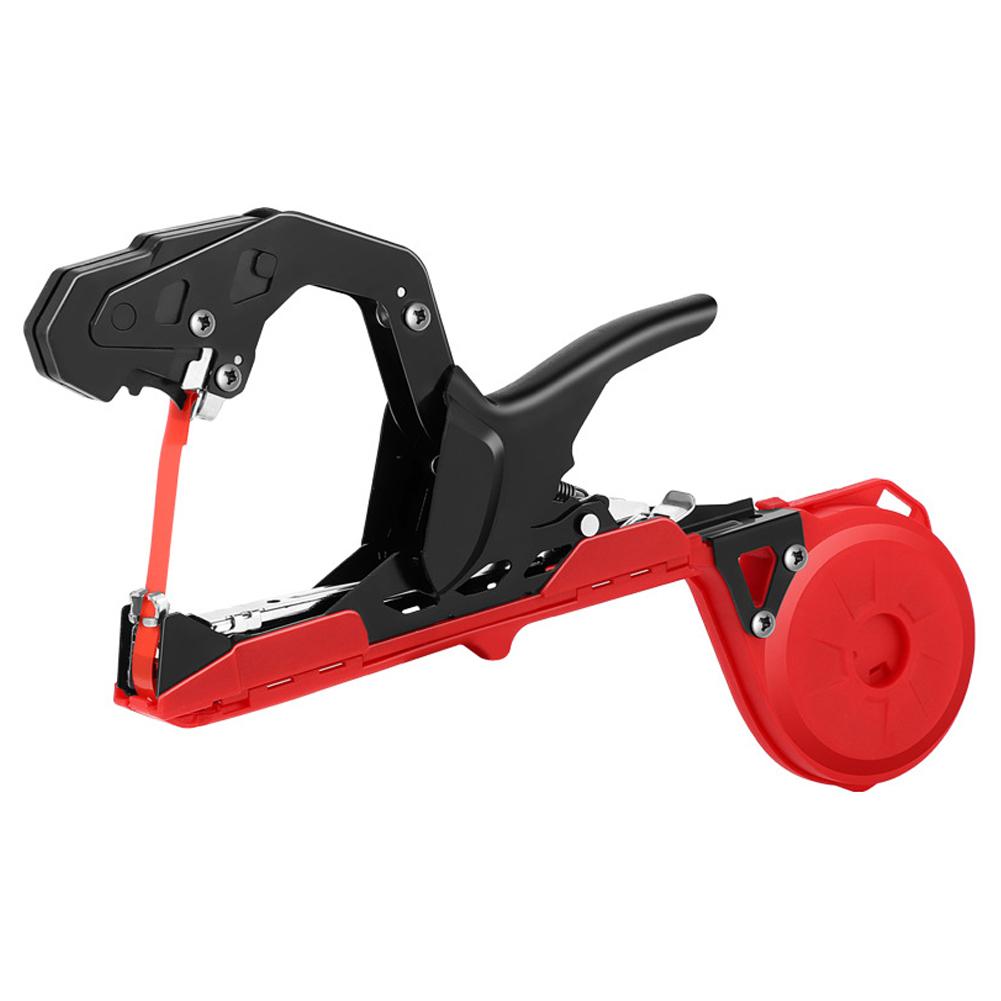 Tragbare Gartenpflanze Zweigbindemaschine Pflanzen Zweige Handbindewerkzeug Home Pflanzen Klebebandwerkzeug bunt