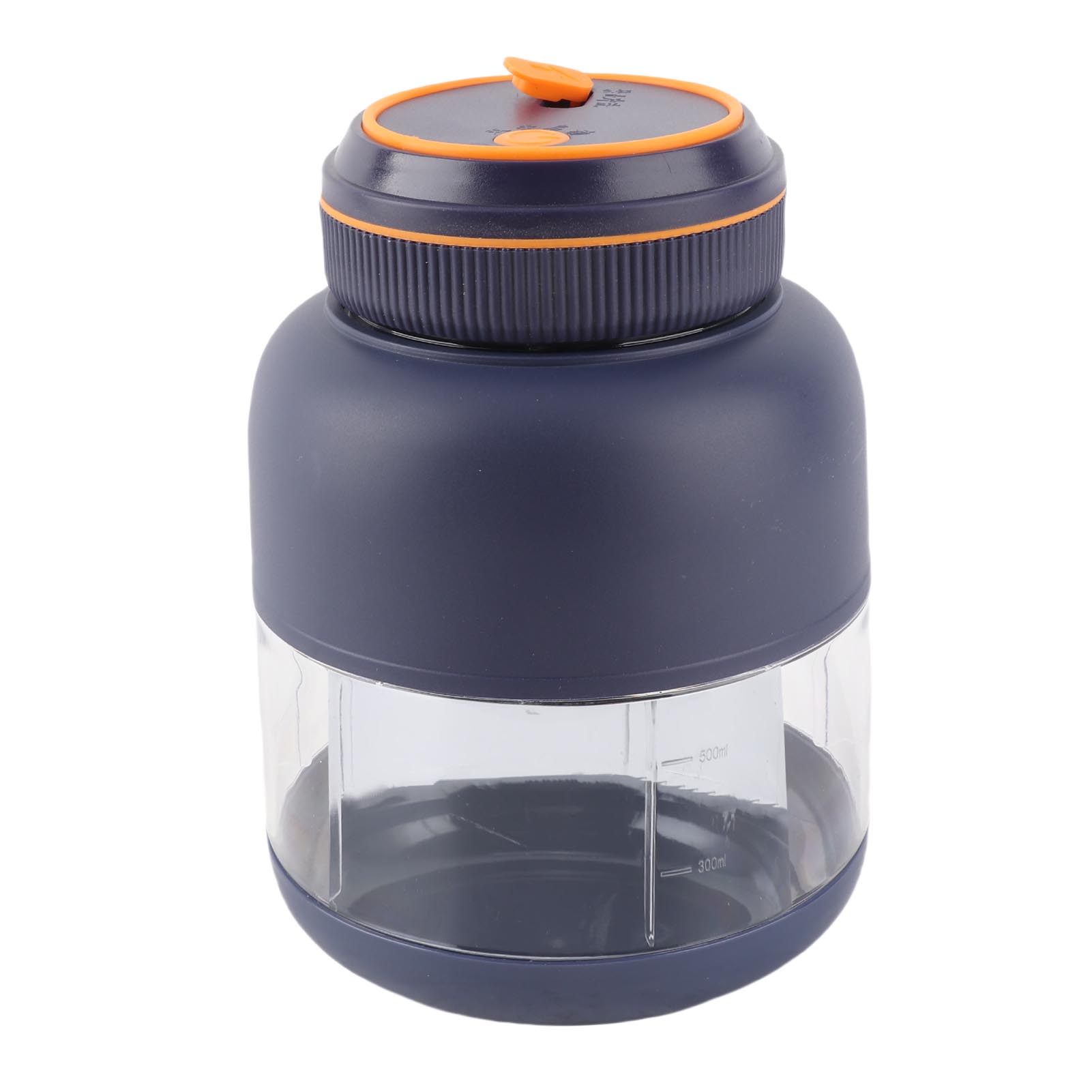 Tragbare Mixer Handmixer für Obst USB Wiederaufladbarer Persönlicher Mixer Entsafterbecher Auslaufsicher L(for 6.5-9kg) blau