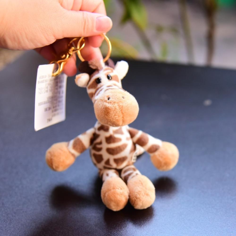 Dschungelbruder Waldtier Anhänger Wolf Nilpferd Elefant Löwe Schlüsselanhänger Kinderspielzeug Giraffe