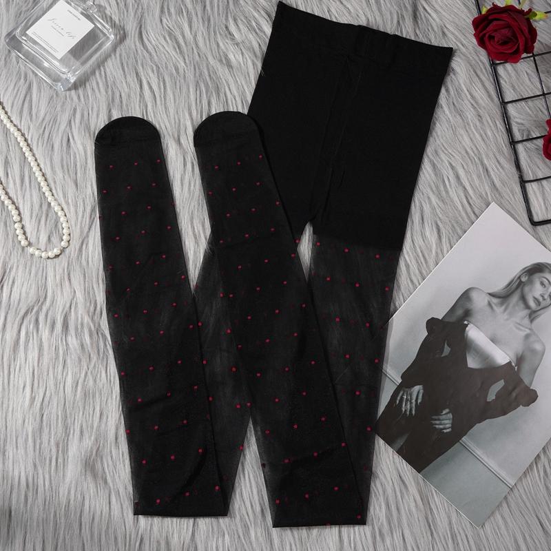 Damen Strumpfhose Transparent Hohe Taille Strumpfhose, Vintage Kontrolltop Strümpfe Strümpfe Ultradünn Transparent Strumpfhose one pair