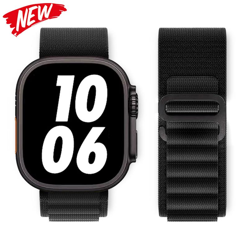 Alpines Armband für Apple Watch Armband Serie 10 9 8 7 SE Ultra 2 41mm 42mm 45mm 46mm 49mm 40mm 44mm IWatch Correa Armband 42-44-45-46-49mm