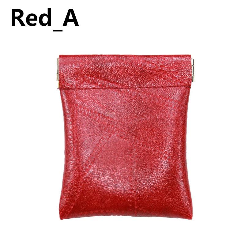 1PC Münzfach Geldbeutel PU Leder Mini Kleine Geldbörse Geldbörse Einfarbig Kartenhalter