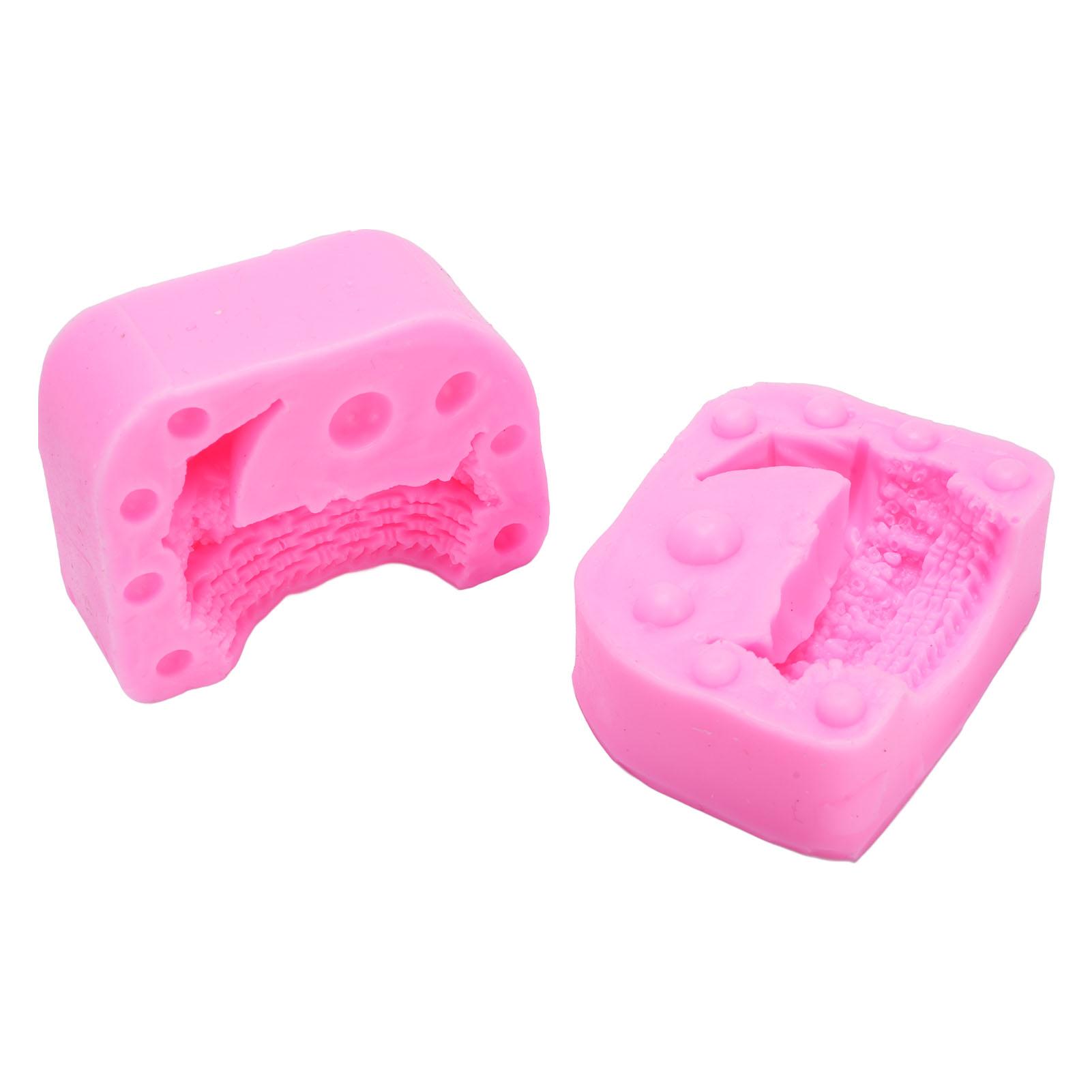 Krippe Babywiege Fondantformung Lebensmittelechtes Silikon Antihaftbeschichtung Baby Kinderwagen Fondantformung für Duschen und