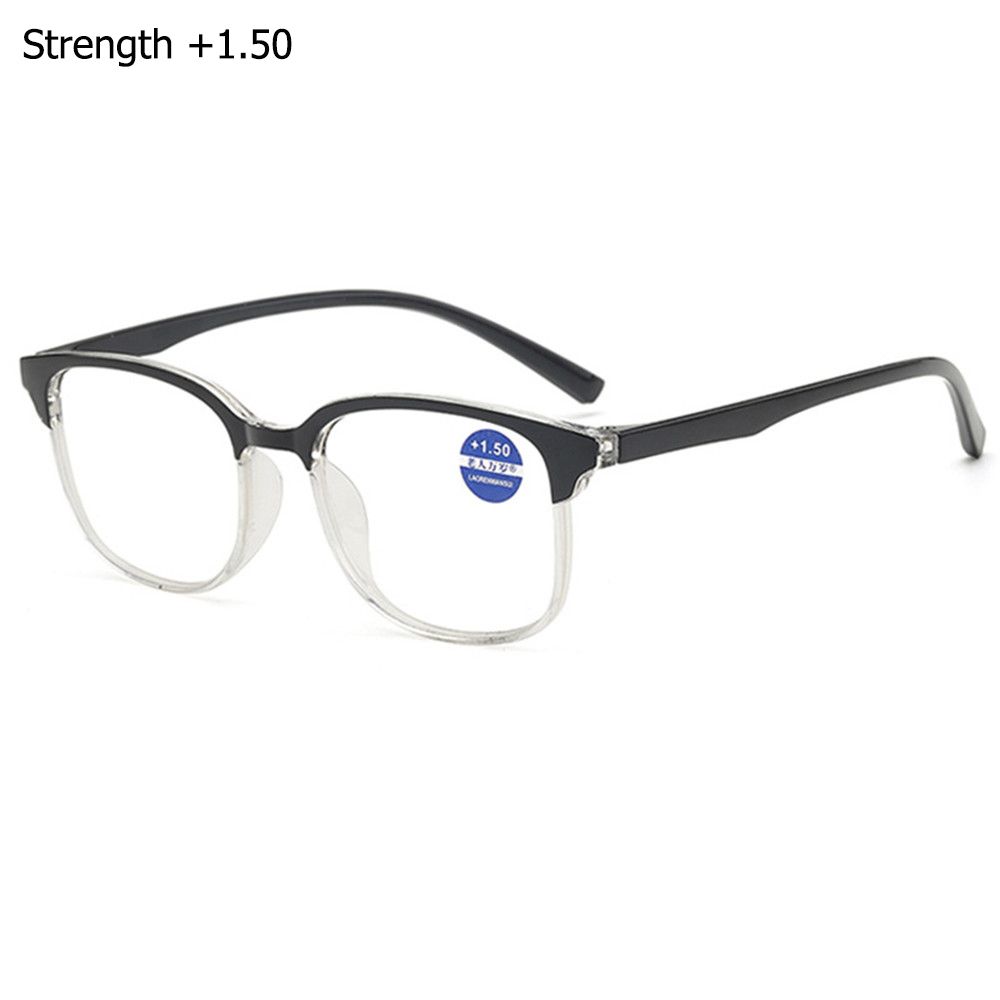 Definition +1,0~+4,0 Ultraleichte Lesebrille Presbyopie-Brille PC-Rahmen Weitsichtbrille Strength +1.50