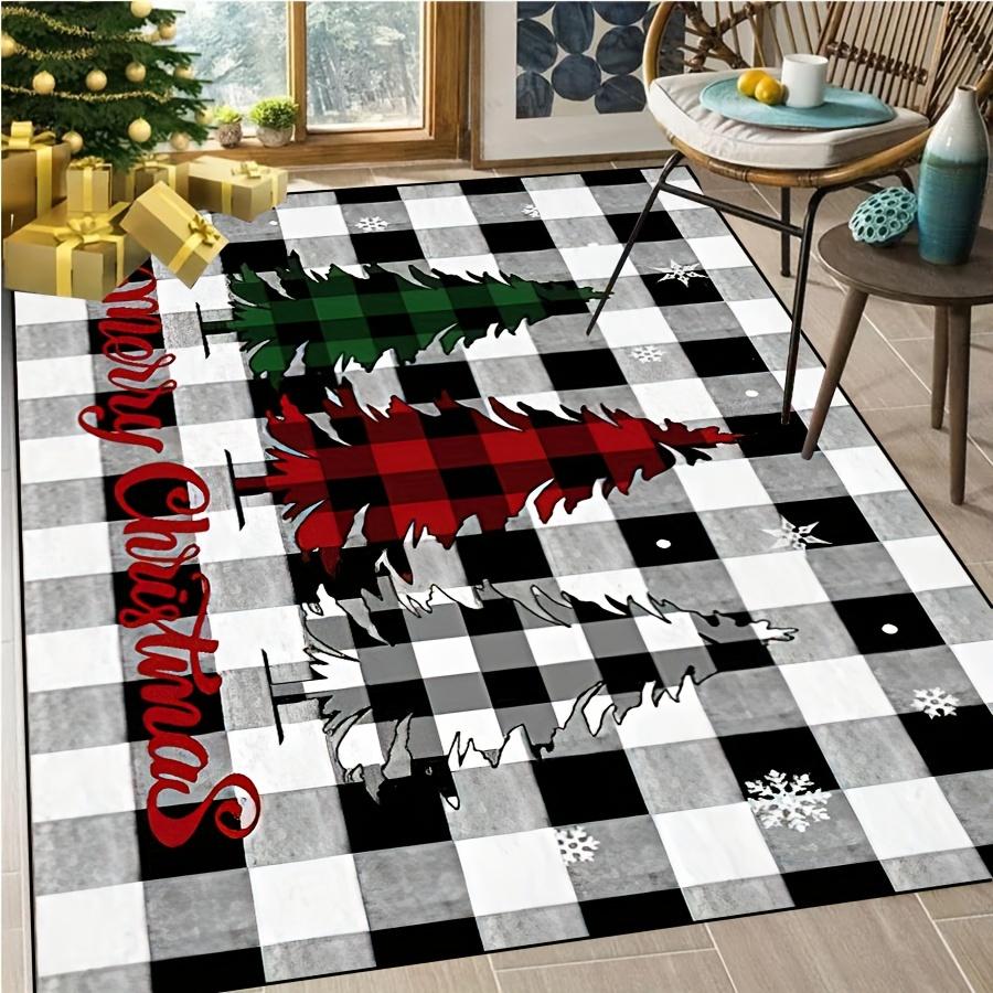 Weihnachts-Bodenmatte, Weihnachtsmann, Schneemann, weicher Küchenteppich, Anti-Ermüdungs-Teppich, wasserdicht, rutschfest, Teppich-Set, Läufer, Teppich, saugfähiger Teppich für die Küche 40*60cm