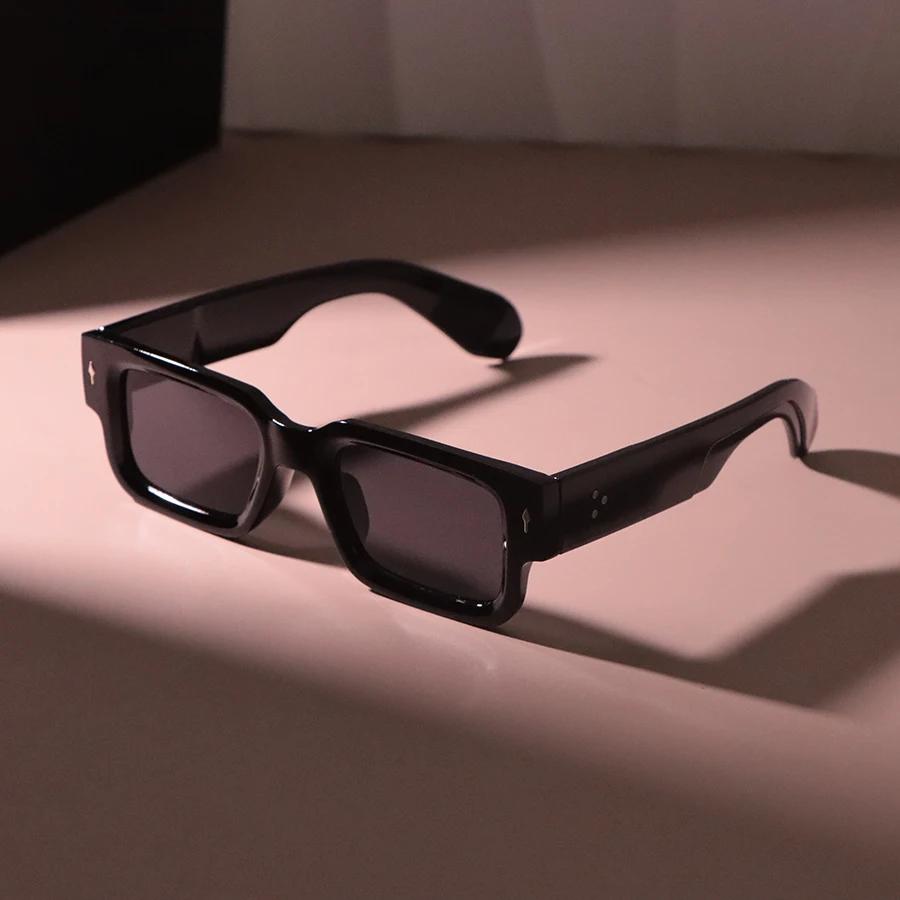 Lässige Rechteckige Elegante Zeitlose Brille Für Männer Und Frauen Trendige Vintage Sonnenbrillen Männliche Schlichte Sonnenbrillen Other