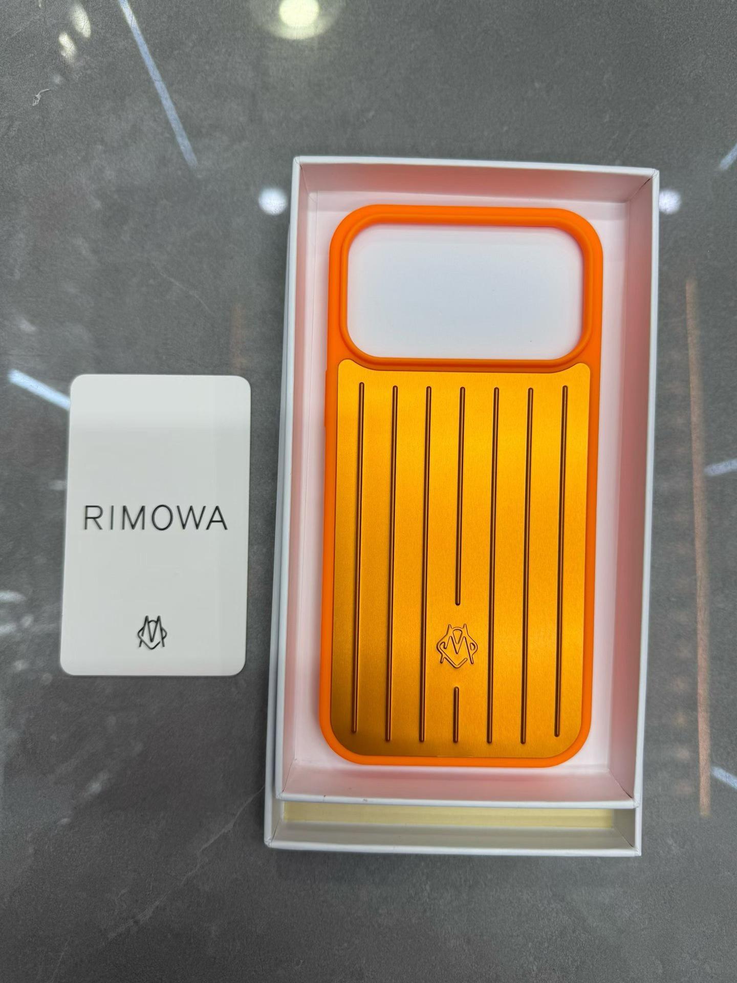 RIMOWA Koffer Handyhülle für iPhone 17 Pro Max/16 Pro Max/15/14 iPhone 14 Pro Max