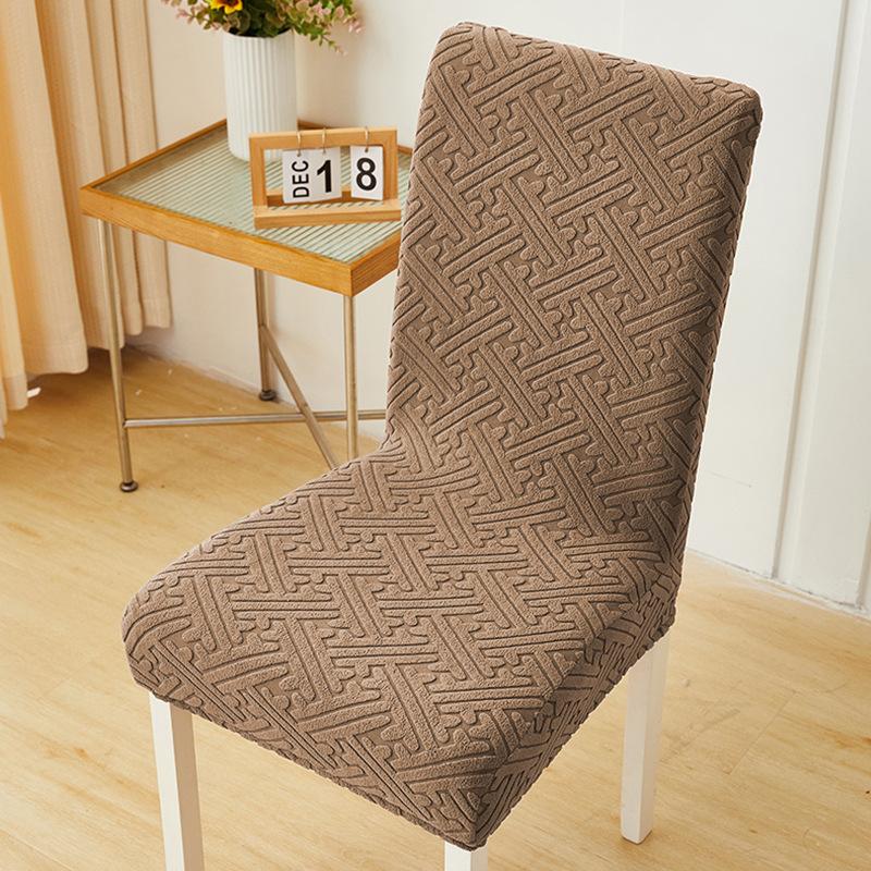 Stuhlhussen für Esszimmerstühle, Stretch, Parsons-Stuhlhusse mit Rock, Stuhlhussen für Esszimmer, Restaurant, Bankett H55cmX D45cmX W45cm-1pc