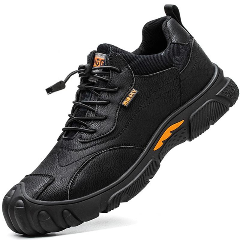 Wasserdichte Sicherheitsschuhe Stiefel Herren Anti-Smash Composite Toe Arbeitsschuhe Herren Pannensichere Isolationsschuhe 6KV Sicherheitsschuhe 41 black