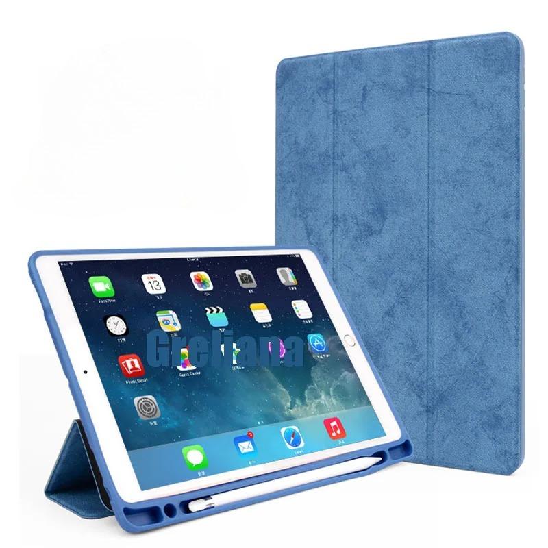 Für iPad Pro 12.9 2017/2015 Hülle Stifthalter, Smart Cover Dreifachständer Auto Sleep/Wake Schutzhülle iPad Pro12.9 11 M2 2022 2021 iPad Pro 11inch